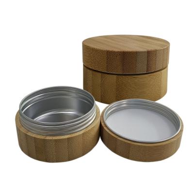 50g bamboo cosmetic jars